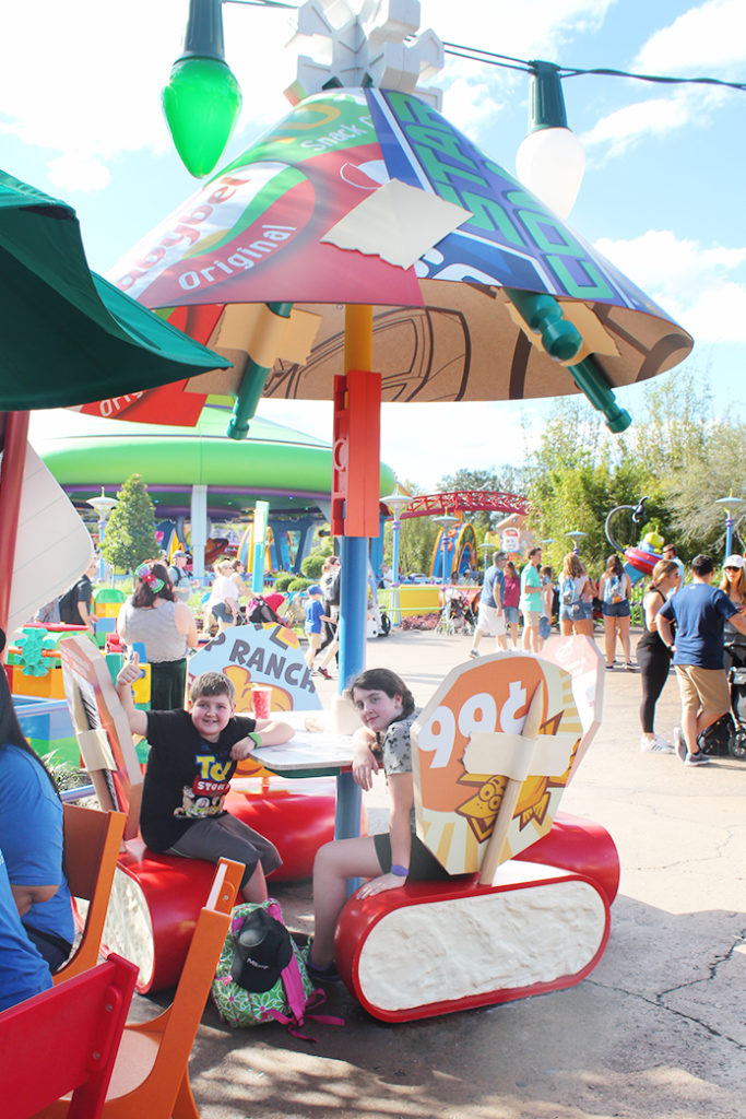toy story land babybel