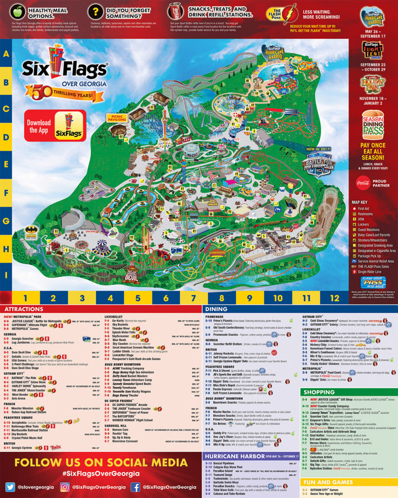 Six Flags Over Georgia in Atlanta with Kids - have-kids-will-travel.com