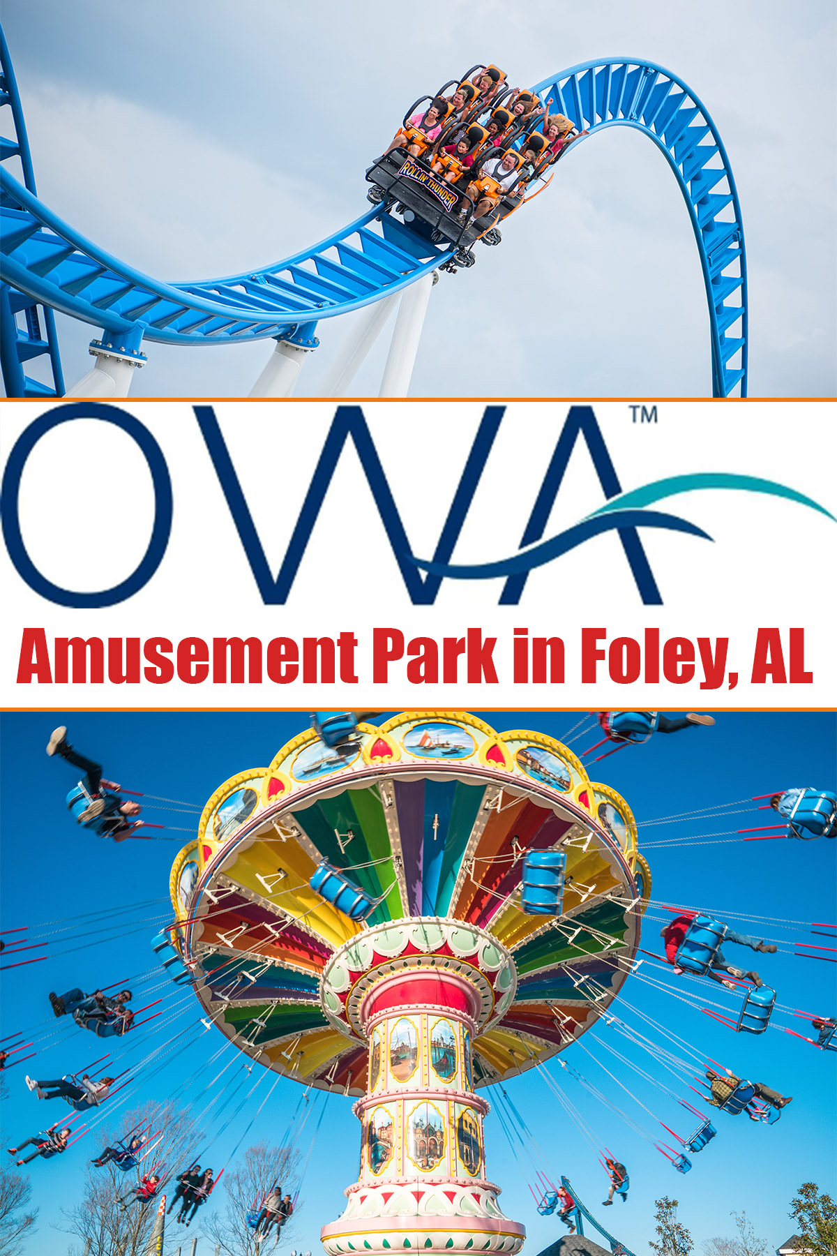 Family Fun At OWA Amusement Park In Foley, Alabama