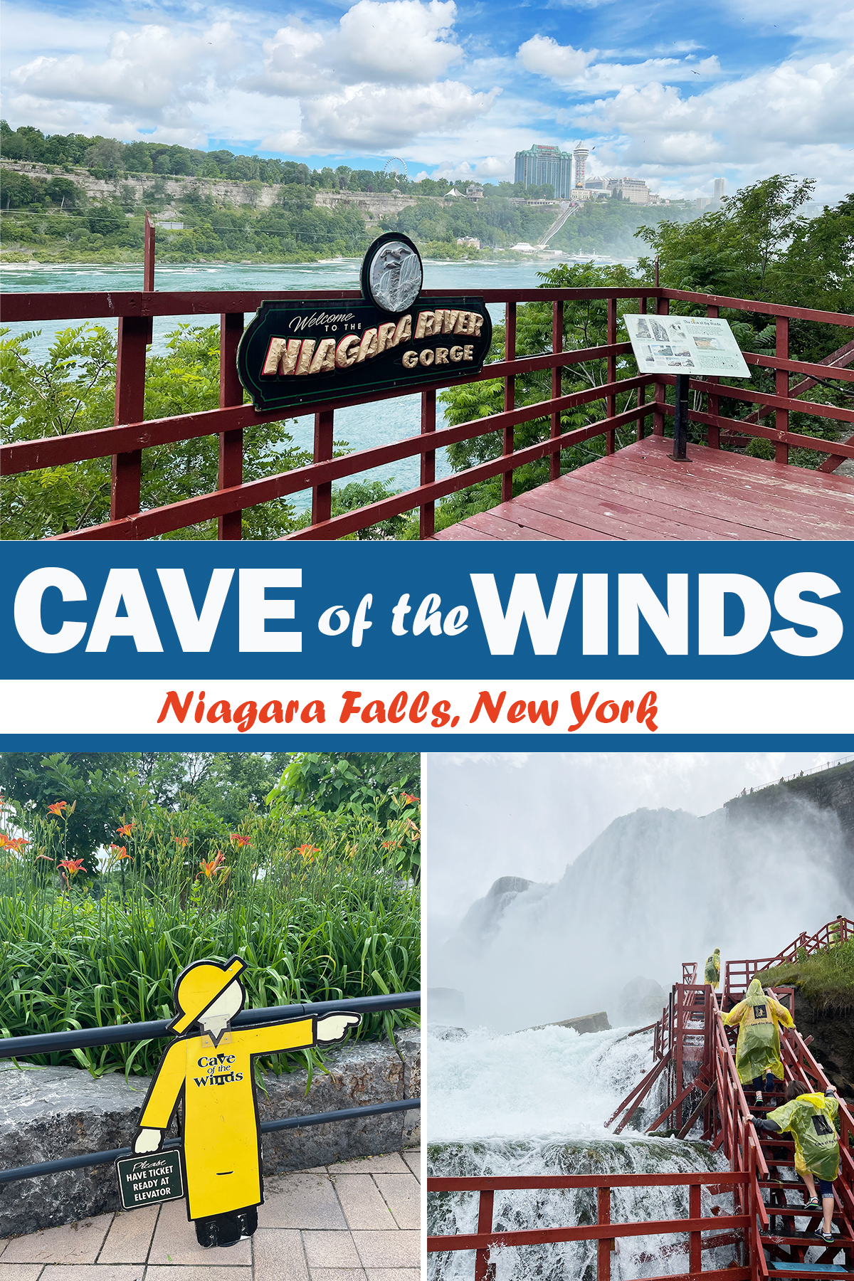 Cave of the Winds in Niagara Falls, New York, USA