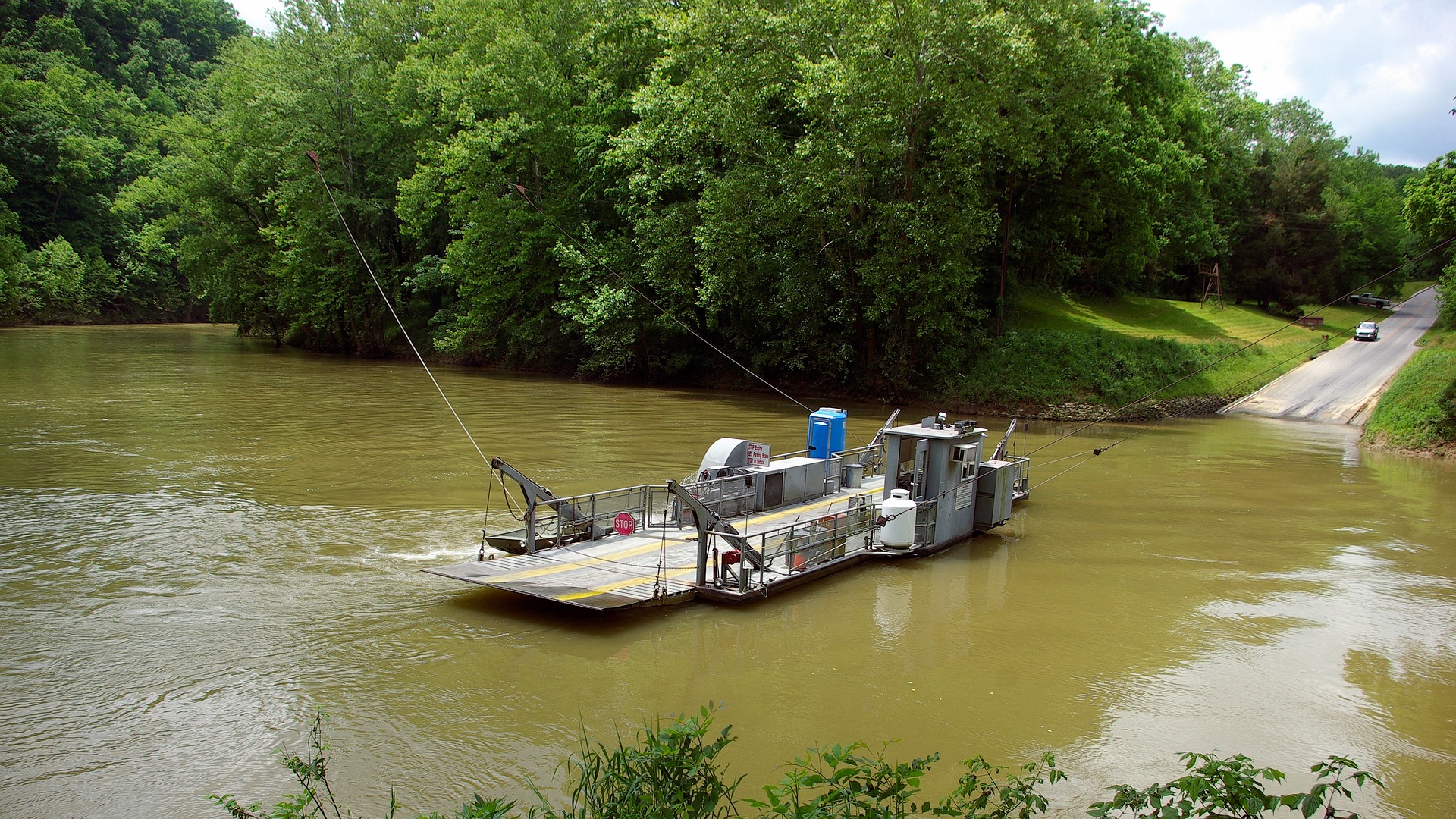 Green River Ferry at Mammoth Cave National Park