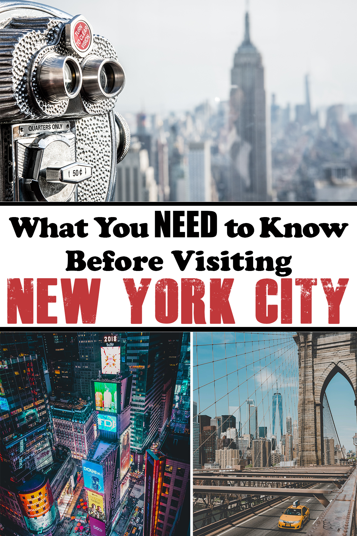 What You NEED To Know Before Visiting New York City - Have-kids-will ...